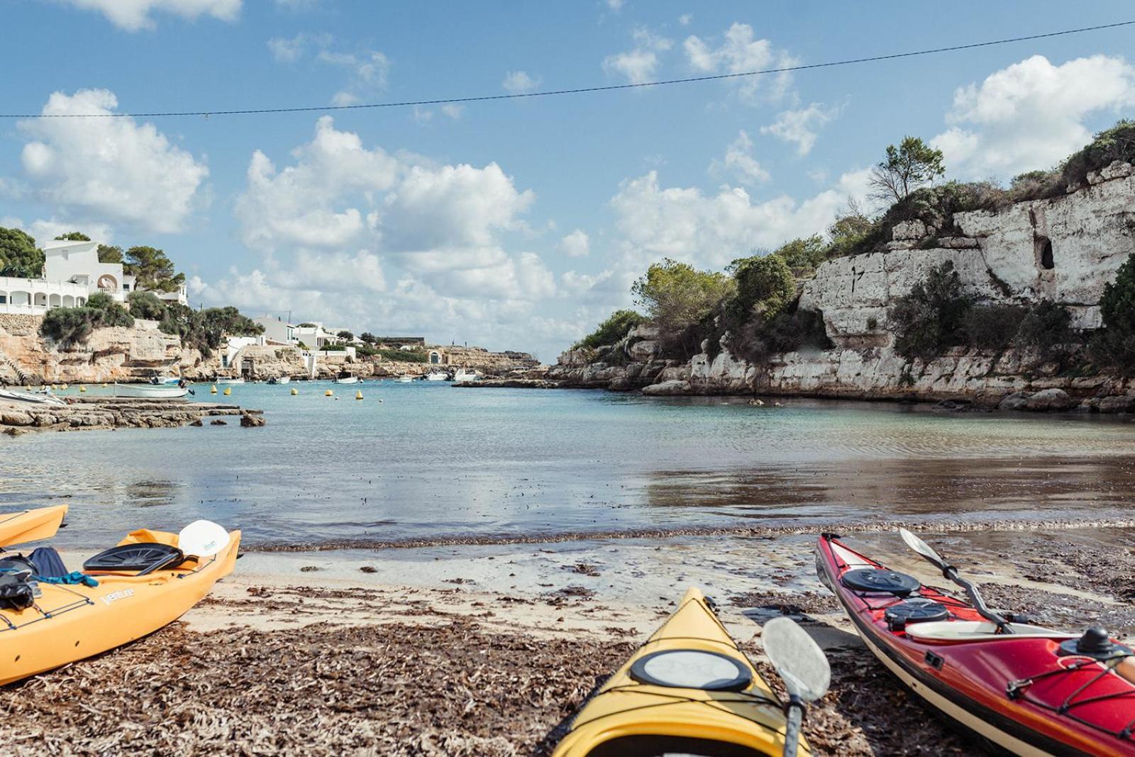 Hostal Xuroy Cala Alcaufar 외부 사진